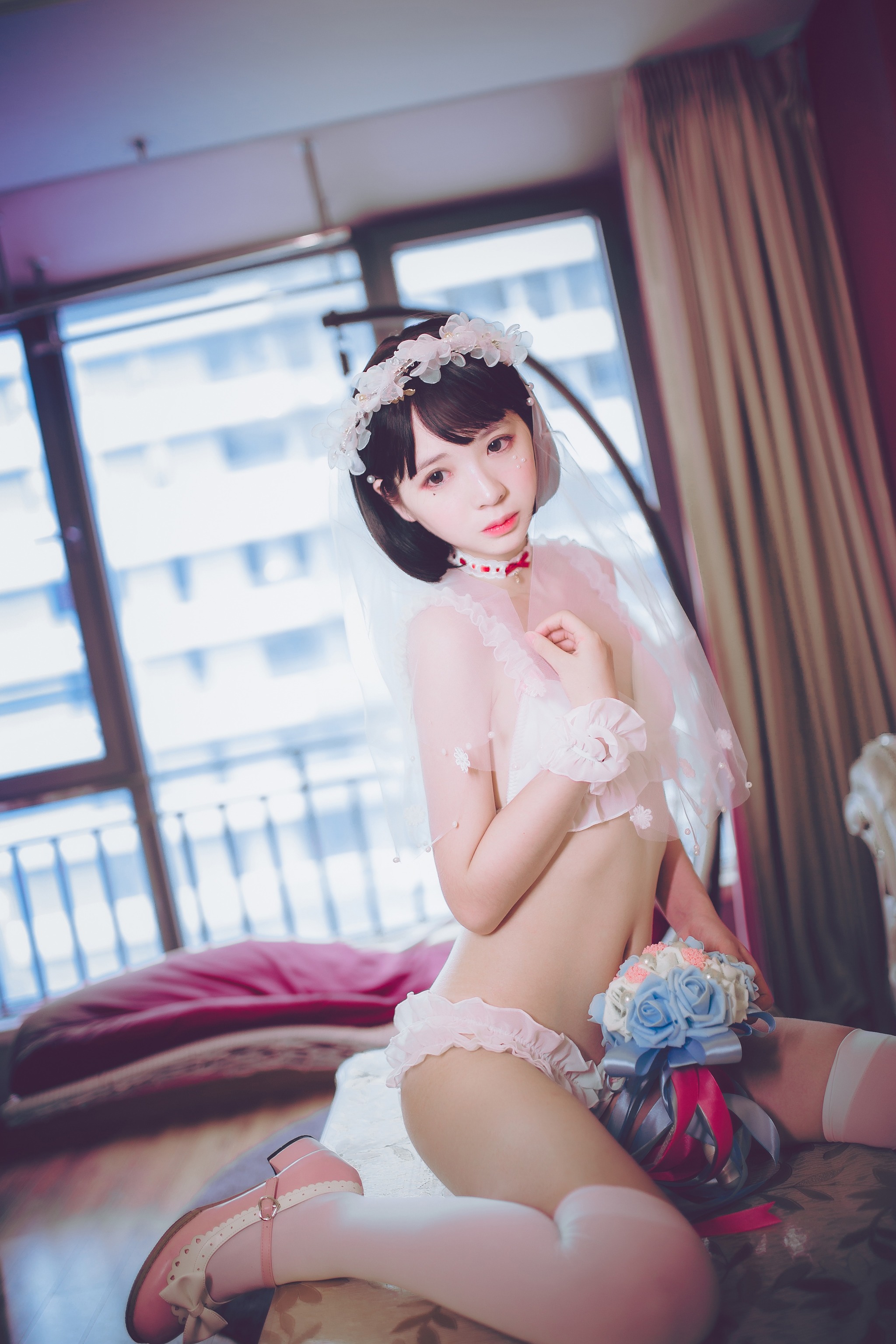 图片[1]-疯猫ss – NO.063 梦中的婚礼 [49P]-XikXak
